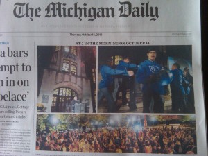 Michigan Daily October 14 2010