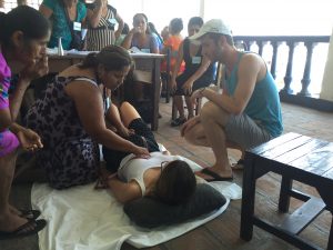 Mid-wife training in Port Escondido, Oaxaca, Mexico